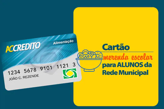 Com cartão de alimentação, Ribeirão Pires ampliará auxílio merenda