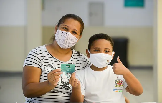 Prefeitura de São Bernardo realiza a 14ª recarga do Cartão Merenda neste sábado