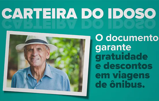 Carteira do idoso tem validade prorrogada até julho de 2021