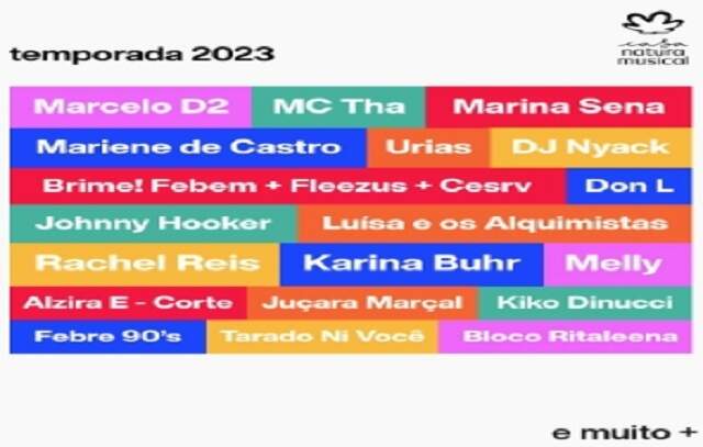 Casa Natura Musical anuncia primeiras apresentações da Temporada 2023