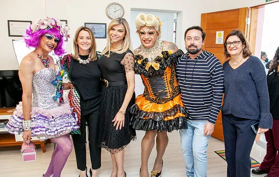 Centro de Cidadania LGBTI recebe a visita da primeira-dama do Estado de São Paulo