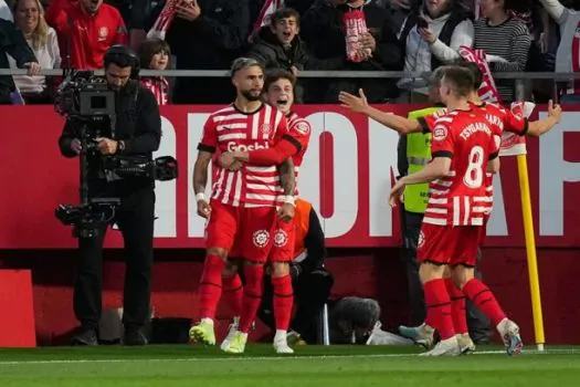 Castellanos faz quatro gols no Real Madrid e comanda triunfo do Girona no Espanhol