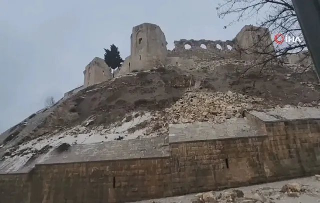 Castelo de 2 mil anos é danificado por terremoto na Turquia