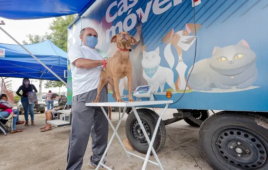 Parque Miami e Parque Andreense recebem ações do Castramóvel