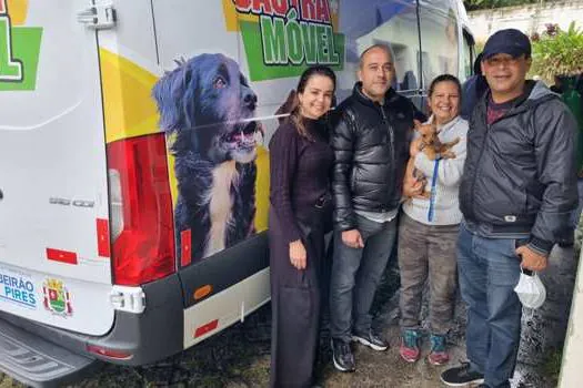 Mutirão castrou mais 170 animais nesta quarta em Ribeirão Pires