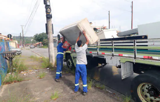 Operação Cata Bagulho recolheu uma tonelada de lixo em setembro