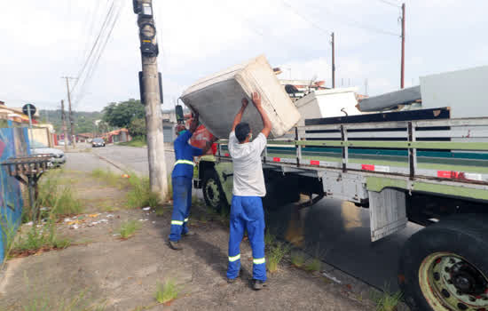 Operação “Cata Bagulho” recolhe 300 toneladas de lixo em Ribeirão Pires