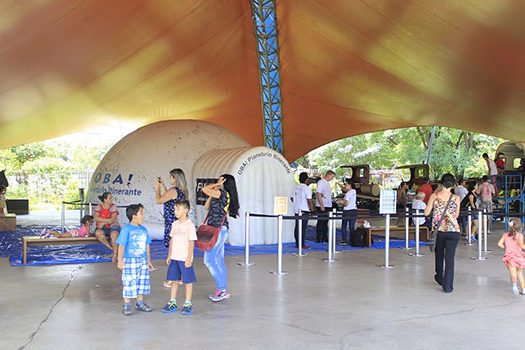 Museu Catavento recebe Planetário inflável