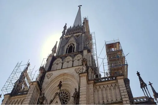 Restauro da Catedral Imperial segue a todo vapor em Petrópolis (RJ)