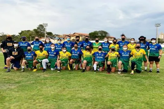 Seleção Brasileira Feminina de Flag Football realiza training camp em Piedade