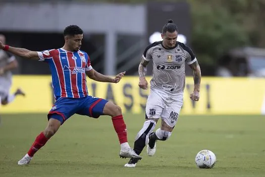 Bahia e Ceará fazem duelo direto contra a degola em jogo atrasado do Brasileirão