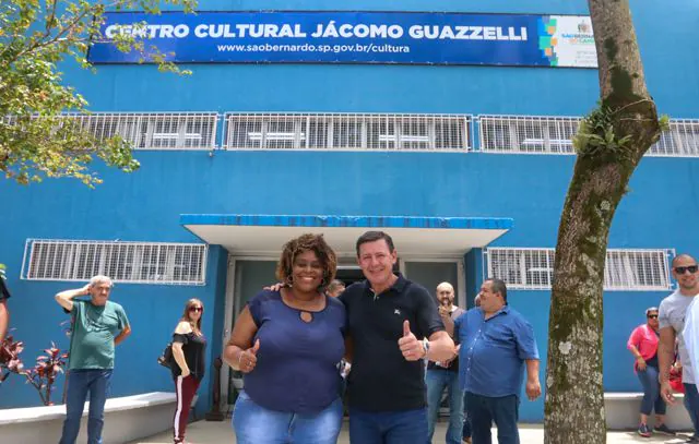 Prefeito Orlando Morando entrega a reforma do Centro Cultural do Ferrazópolis