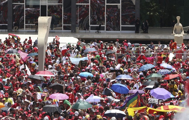 Em posse presidencial