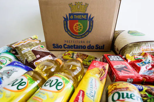 Prefeitura de São Caetano entregará cestas de alimentos a alunos de baixa renda