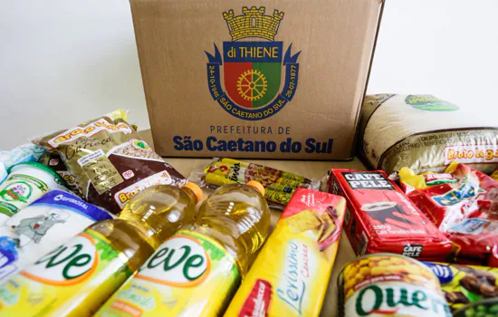 Prefeitura de São Caetano entregará cestas de alimentos a alunos de baixa renda