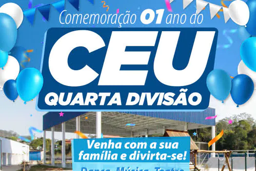 Ribeirão Pires celebra aniversário do CEU Quarta Divisão