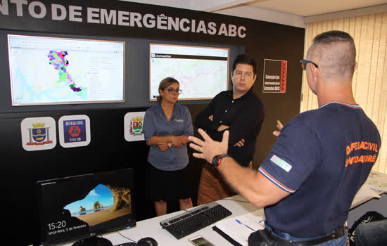 CGE ABC atualiza treinamento sobre meteorologia