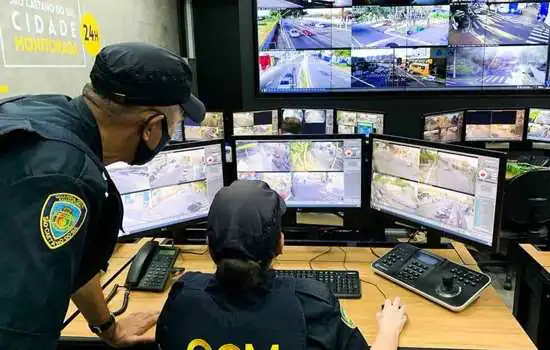 Imagens do CGE de São Caetano evitam furto de bicicleta na Praça Cardeal Arcoverde