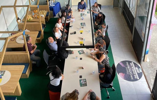 Centro Histórico e Literário de Ribeirão Pires realiza 1° reunião de trabalho com escritor