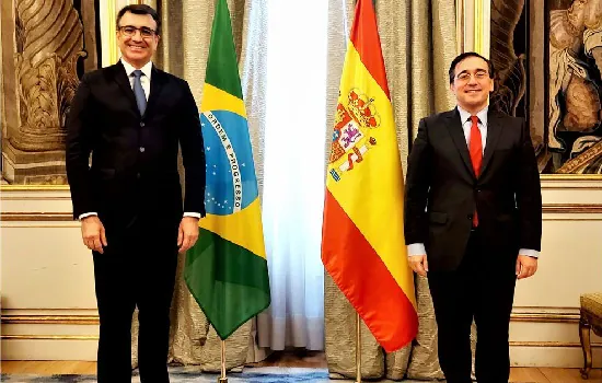 Chanceler manifesta apoio da Espanha a acordo entre Mercosul e UE