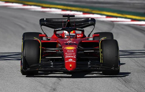 Ferrari de Charles Leclerc é melhor no primeiro treino da Fórmula 1 em Barcelona