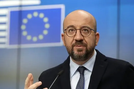 Charles Michel: Não queríamos conflito com Rússia, mas sanções foram inevitáveis