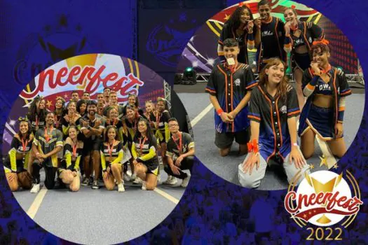 Etecs conquistam ouro, prata e bronze no campeonato nacional Cheerfest