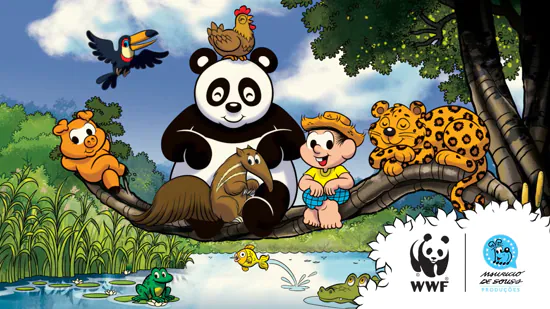 Chico Bento torna-se embaixador do WWF-Brasil