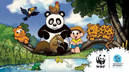 Turma da Mônica e WWF-Brasil apresentam cartilha sobre Restauração de Ecossistemas