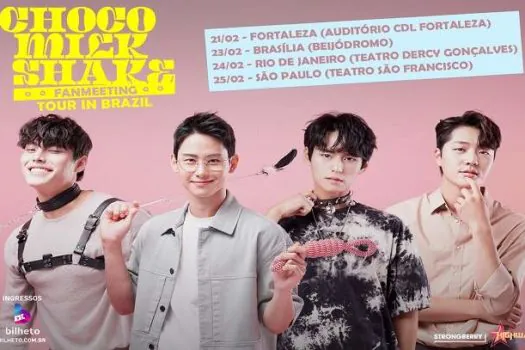 Elenco do k-drama Choco Milk Shake fará eventos em quatro cidades do Brasil em 2024