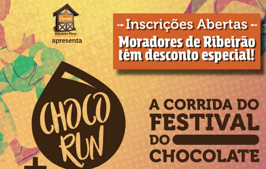 Moradores de Ribeirão Pires têm desconto na 3ª Choco Run