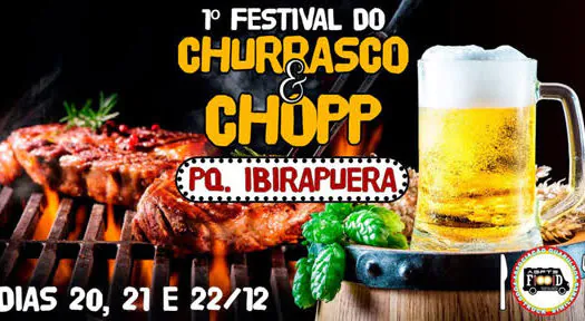 Parque do Ibirapuera sedia o Festival do Churrasco e Chopp