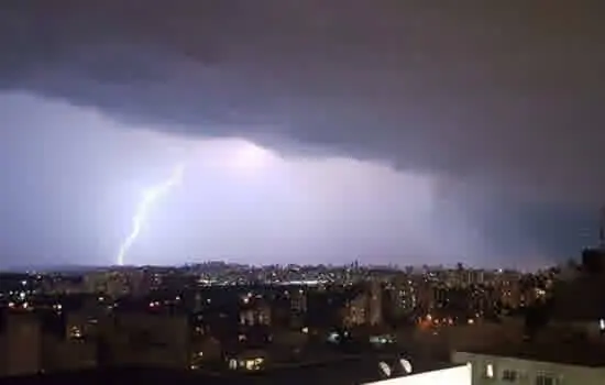 Fim de semana deve ser de céu nublado e chuva