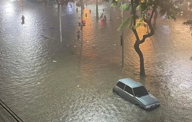 Rio registra 70% da chuva esperada para fevereiro em menos de 24 horas