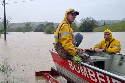 Chuvas: Santa Catarina tem 22 cidades em situação de emergência