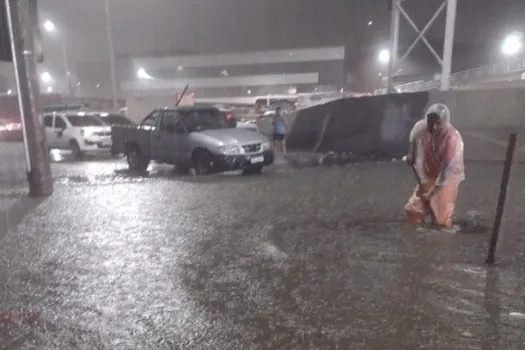 Chuva deixa zona leste de SP em estado de atenção nesta quarta (10)