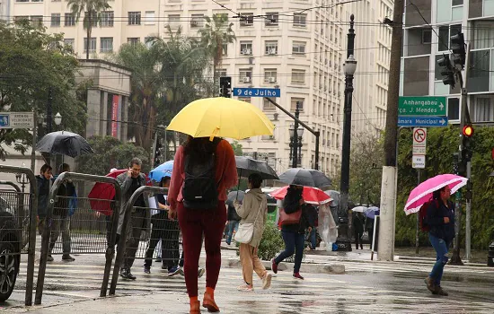 São Paulo tem manhã chuvosa e instabilidade permanece ao longo do dia