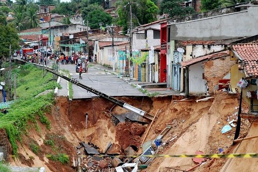 Natal decreta estado de calamidade pública devido às chuvas