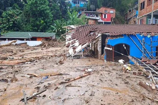 Litoral Norte de SP registrou maior acumulado de chuva da história