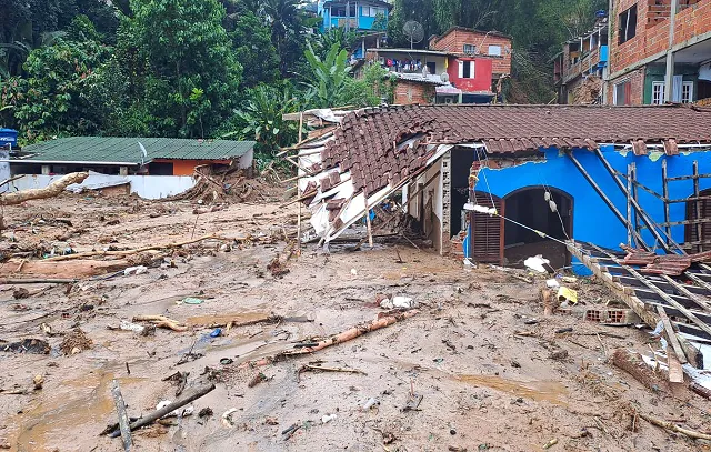 Litoral Norte de SP registrou maior acumulado de chuva da história