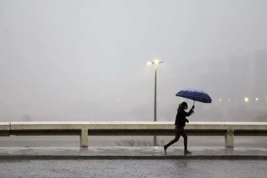 Inmet prevê chuvas em todo o país em agosto