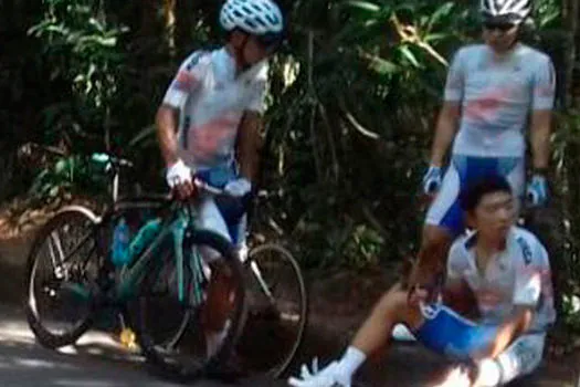 Ciclista sul-coreano é atropelado durante treinamento no Rio