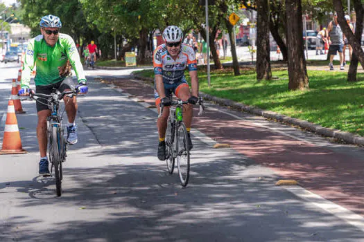 Ciclistas de Santo André participam do Mega Pedal Shimano Fest