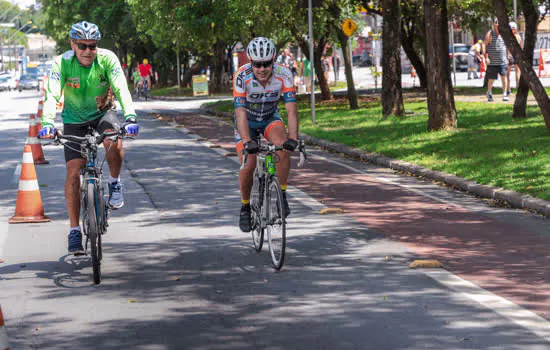 Ciclistas de Santo André participam do Mega Pedal Shimano Fest