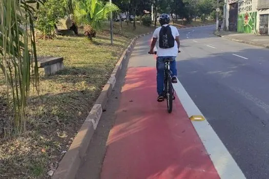 Diadema ganha segunda ciclofaixa permanente neste sábado (5)