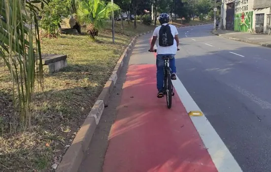 Diadema ganha segunda ciclofaixa permanente neste sábado (5)