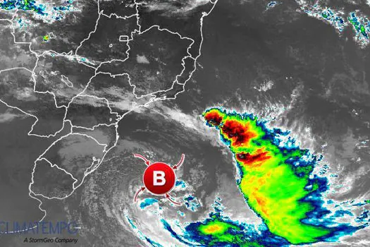 Ciclone extratropical provoca ventos de 150 km/h no Sul do BR