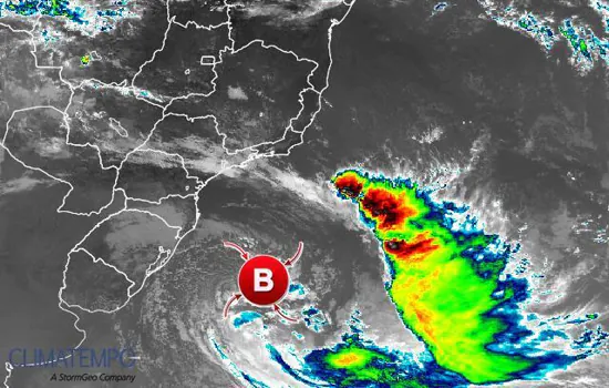 Ciclone extratropical provoca ventos de 150 km/h no Sul do BR