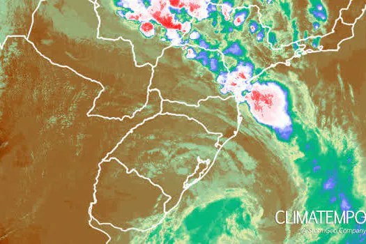 Ciclone provoca ventania no Sul