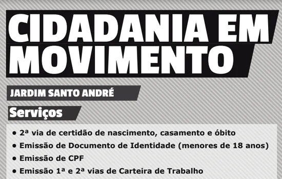 Governo oferece Intermediação de Mão de Obra no evento Cidadania em Movimento